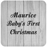 Maurice Baby's First Christmas - Drink Coaster F