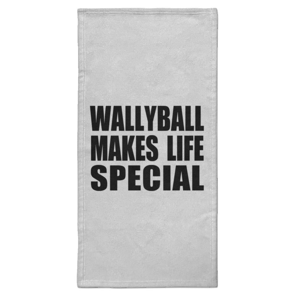 Wallyball Makes Life Special - Hand Towel