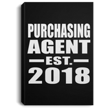 Purchasing Agent Established EST. 2018 - Canvas Portrait