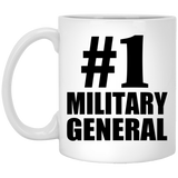 Number One #1 Military General - 11 Oz Coffee Mug