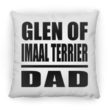 Glen Of Imaal Terrier Dad - Throw Pillow