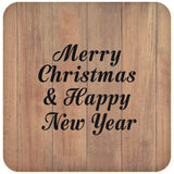 Merry Christmas & Happy New Year - Drink Coaster C