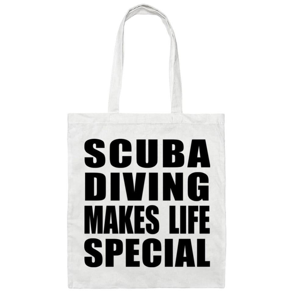 Scuba Diving Makes Life Special - Tote Bag White