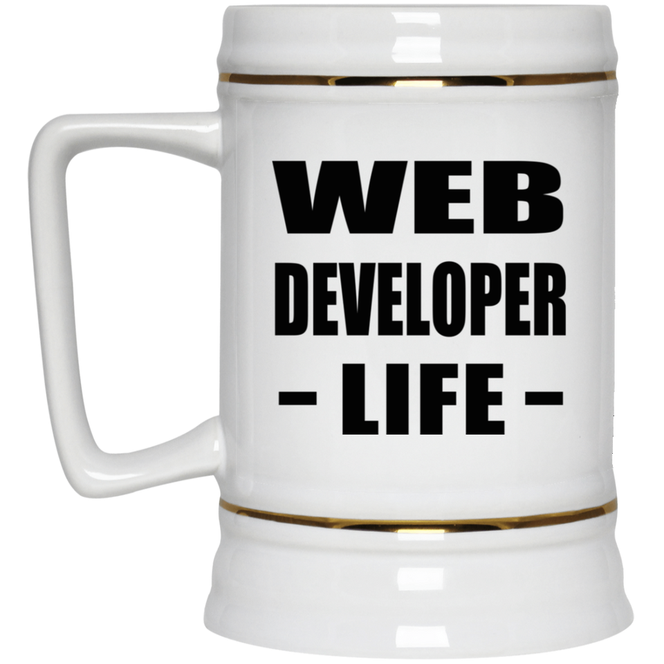 Web Developer Life - Beer Stein