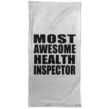 Most Awesome Health Inspector - Hand Towel