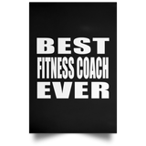 Best Fitness Coach Ever - Poster Portrait