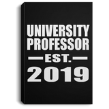 University Professor Established EST. 2019 - Canvas Portrait