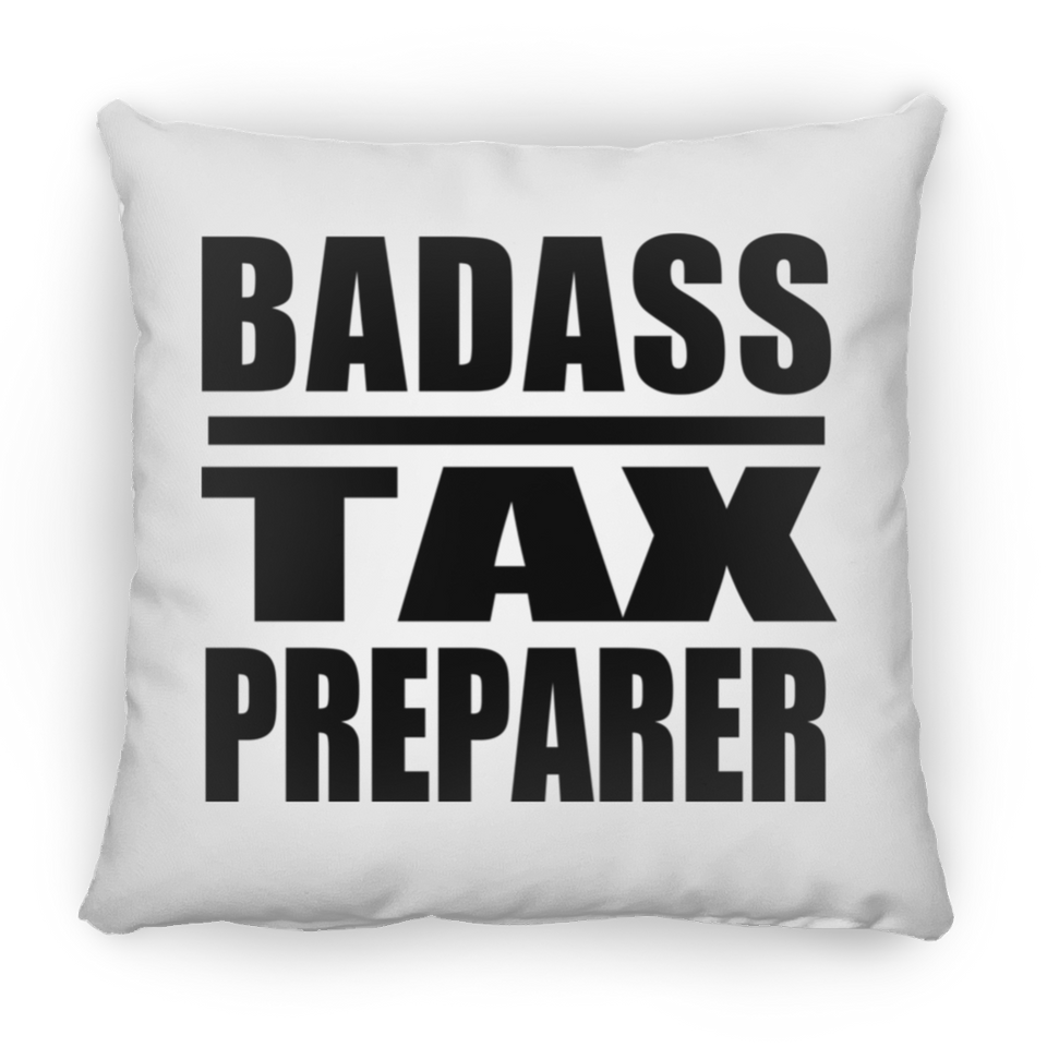 Badass Tax Preparer - Throw Pillow