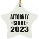 Attorney Since 2023 - Star Ornament