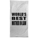 World's Best Mother In Law - Hand Towel