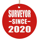 Surveyor Since 2020 - Circle Ornament