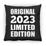 1st Birthday Original 2023 Limited Edition - Throw Pillow Black
