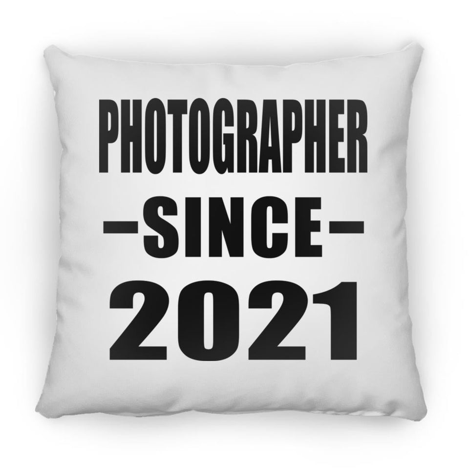 Photographer Since 2021 - Throw Pillow