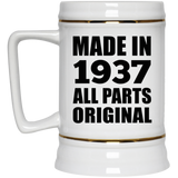 87th Birthday Made in 1937 All Parts Original - Beer Stein
