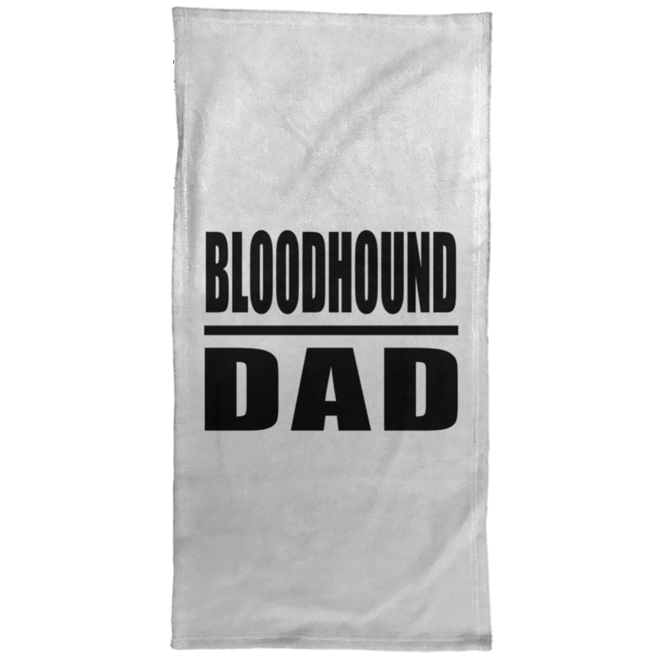 Bloodhound Dad - Hand Towel