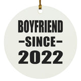 Boyfriend Since 2022 - Circle Ornament