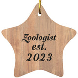 Zoologist Established Est. 2023 - Star Ornament C