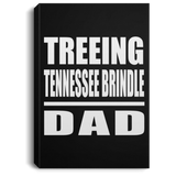 Treeing Tennessee Brindle Dad - Canvas Portrait