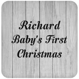 Richard Baby's First Christmas - Drink Coaster F