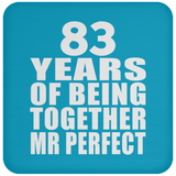 83rd Anniversary 83 Years Of Being Mr Perfect - Drink Coaster
