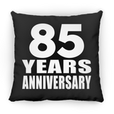 85th Anniversary 85 Years - Throw Pillow Black