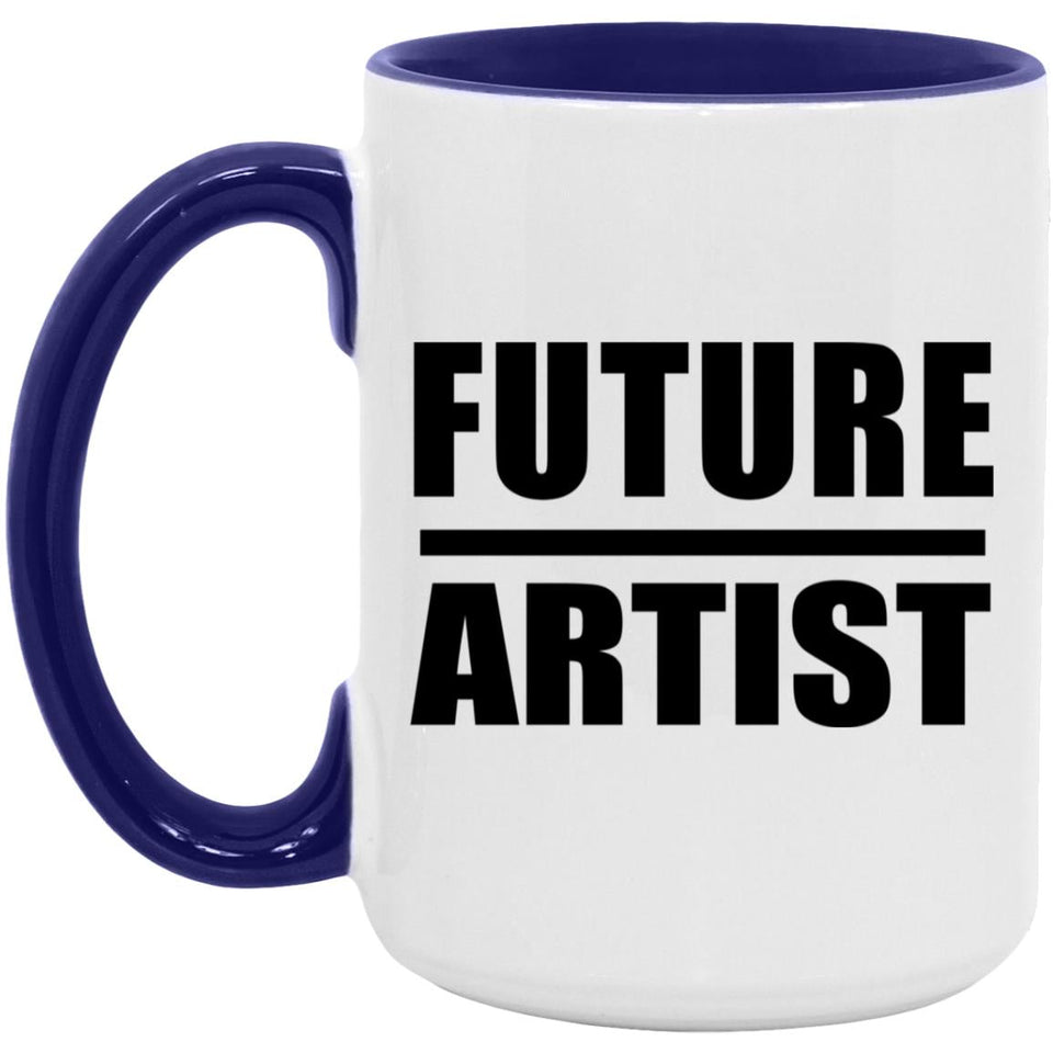 Future Artist - 15oz Accent Mug Purple