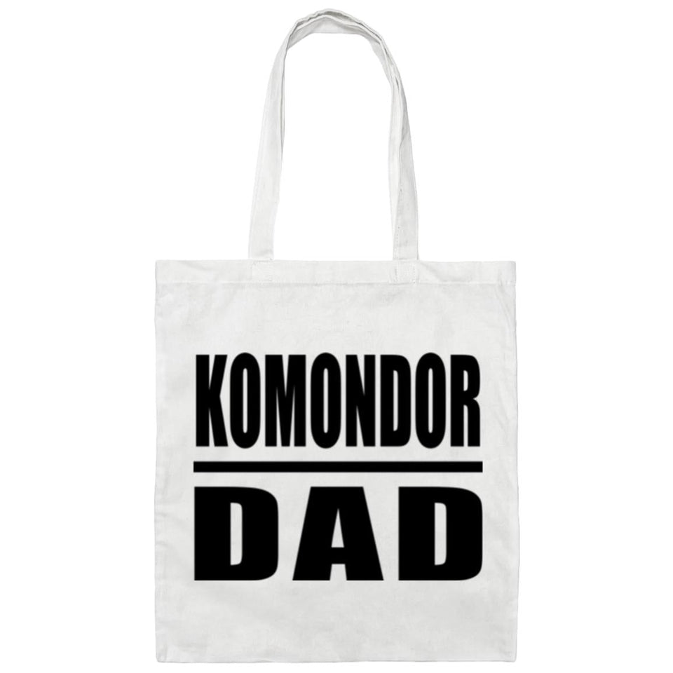 Komondor Dad - Tote Bag White