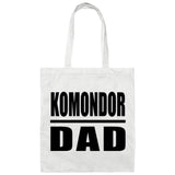 Komondor Dad - Tote Bag White