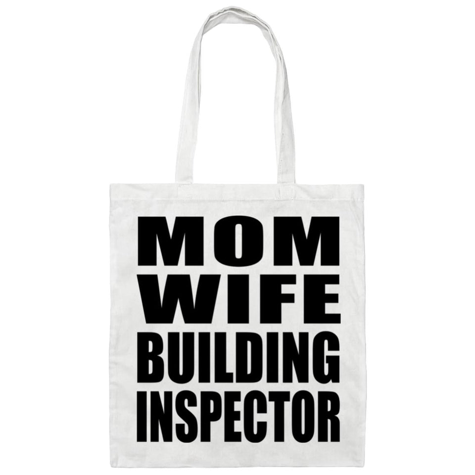 Mom Wife Building Inspector - Tote Bag White