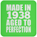 86th Birthday Made In 1938 Aged to Perfection - Drink Coaster