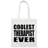 Coolest Therapist Ever - Tote Bag White