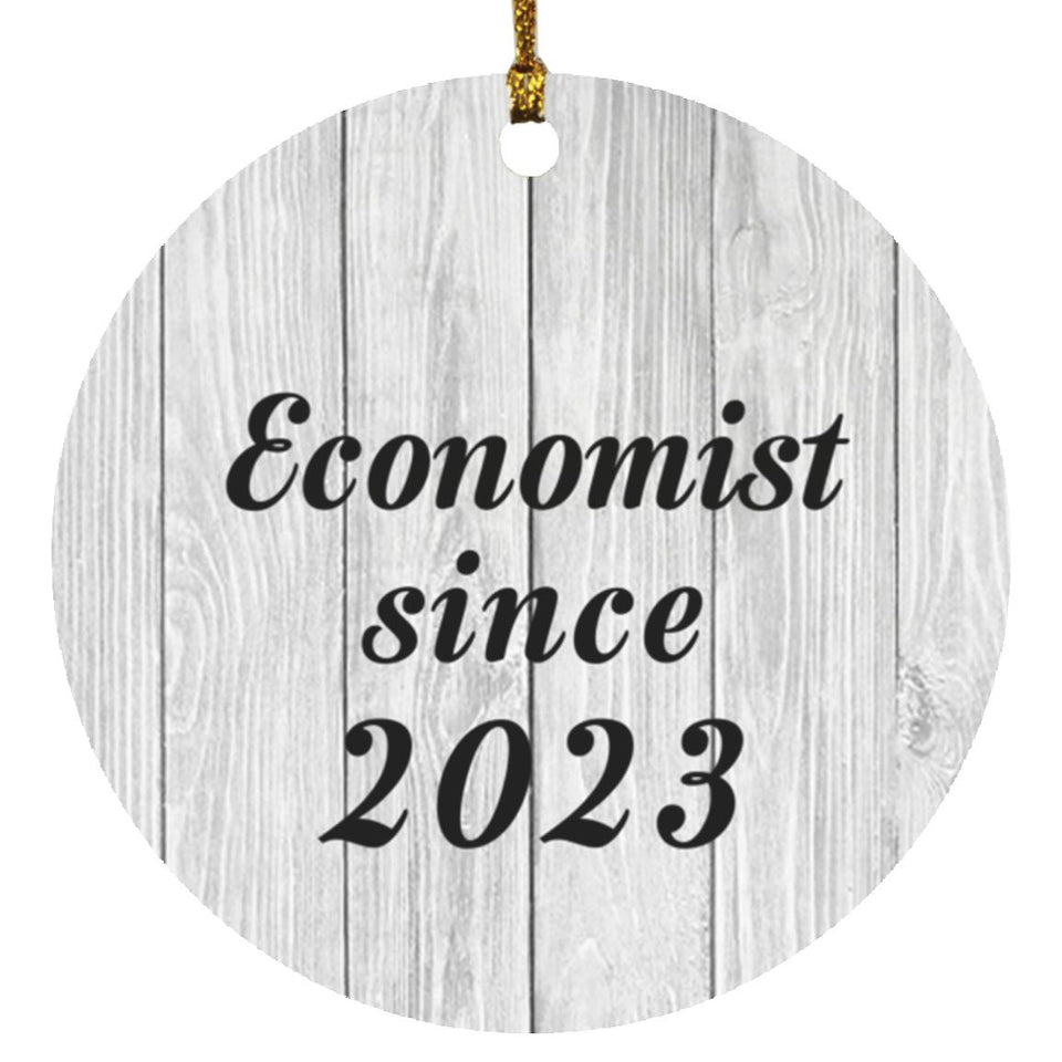 Economist Since 2023 - Circle Ornament F