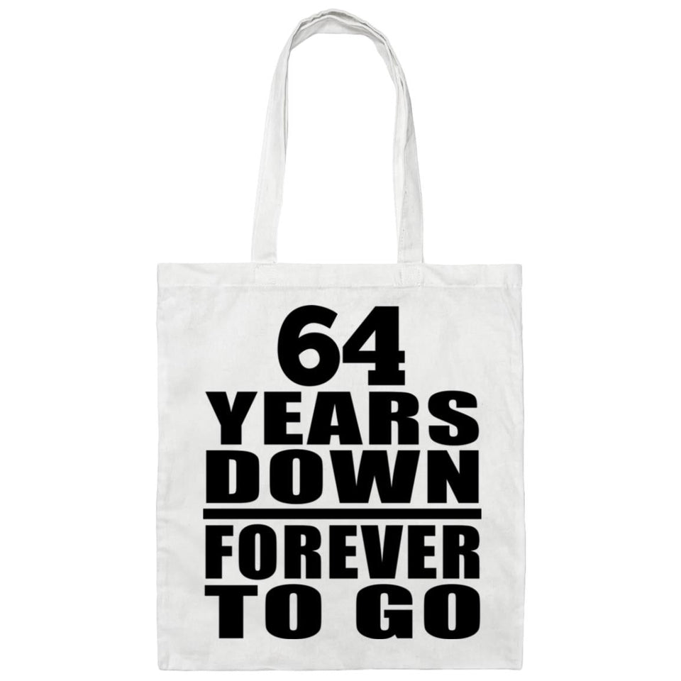64th Anniversary 64 Years Down Forever to Go - Tote Bag White