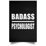 Badass Psychologist - Poster Portrait