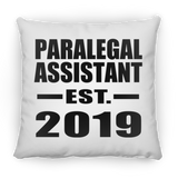 Paralegal Assistant Established EST. 2019 - Throw Pillow