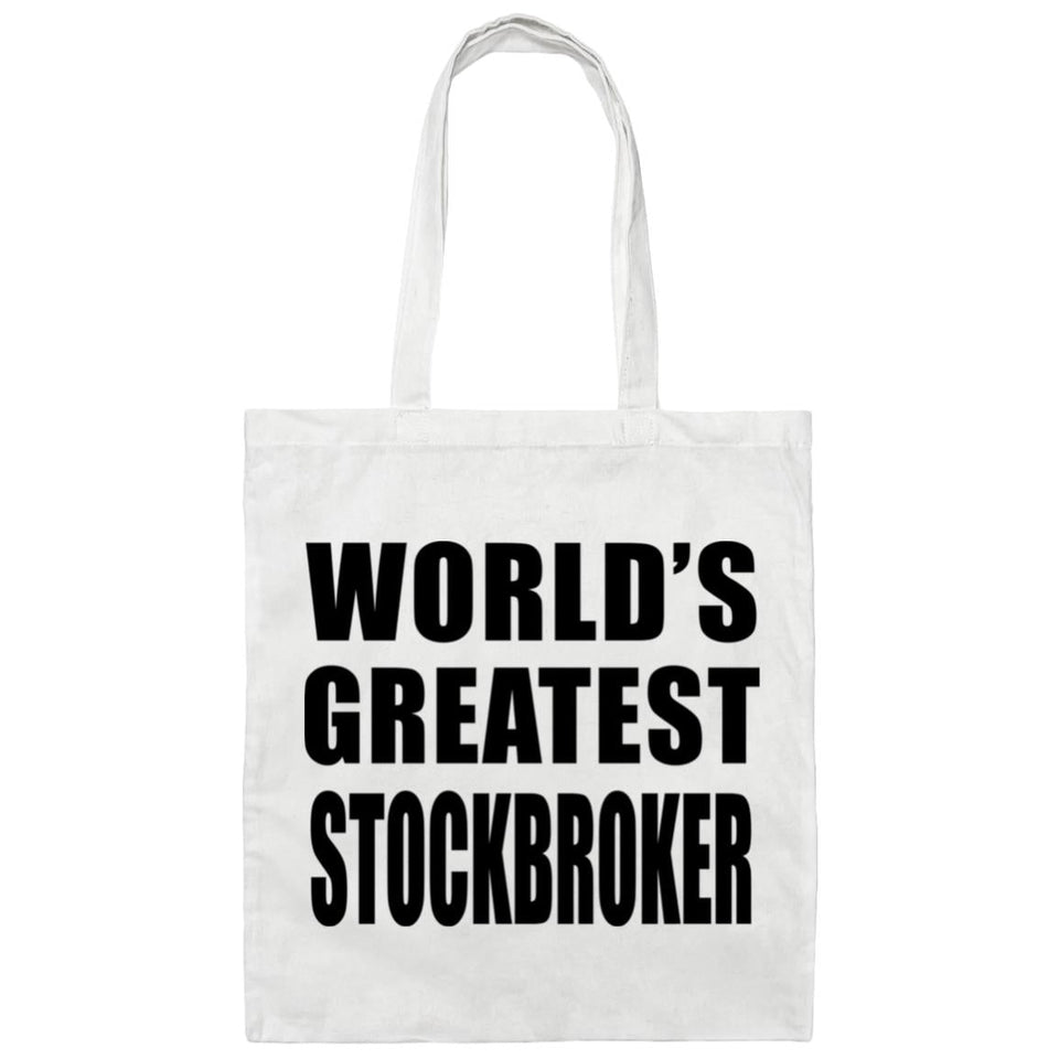World's Greatest Stockbroker - Tote Bag White