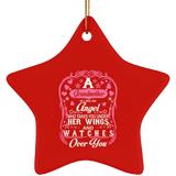 Grandmother Is Like An Angel Takes You Under Her Wings - Star Ornament