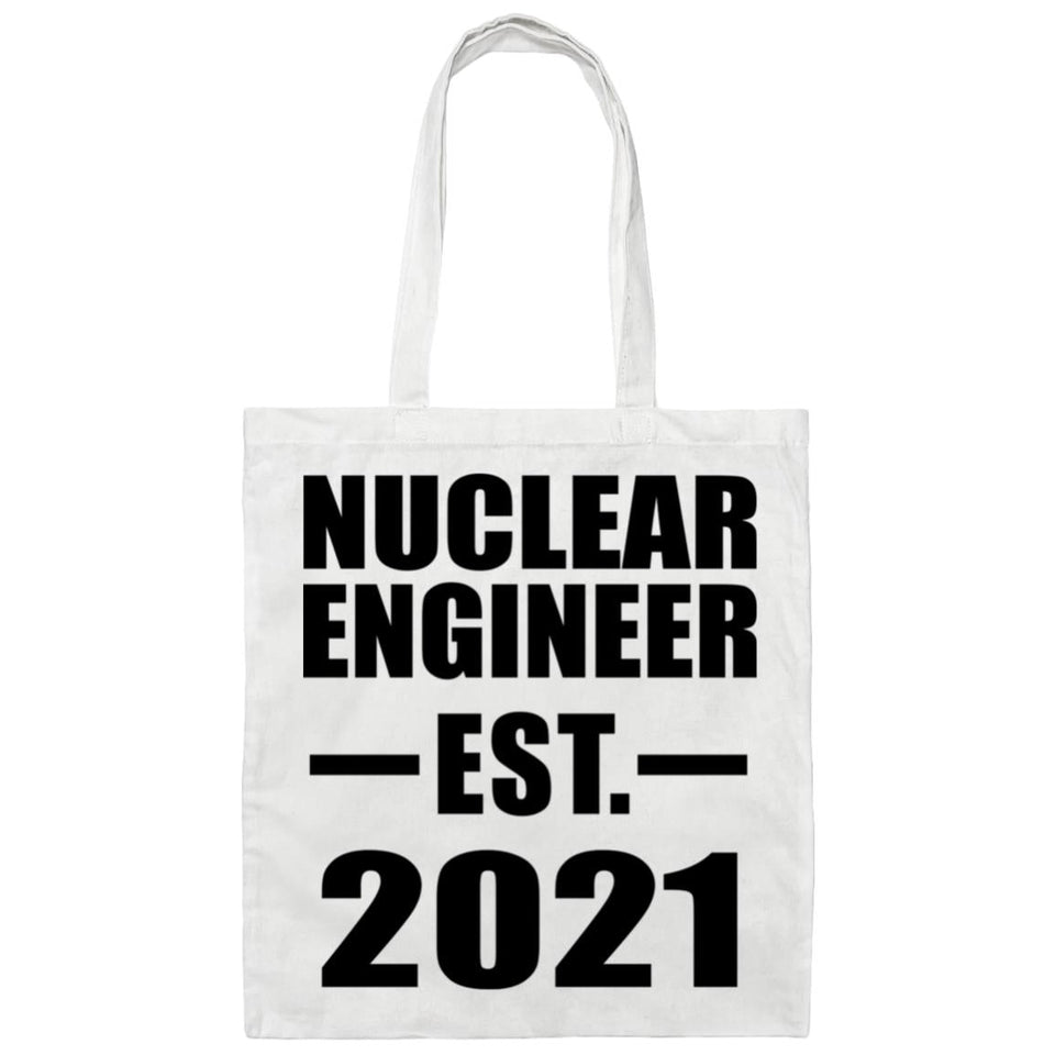 Nuclear Engineer Established EST. 2021 - Tote Bag White