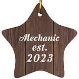 Mechanic Established Est. 2023 - Star Ornament D