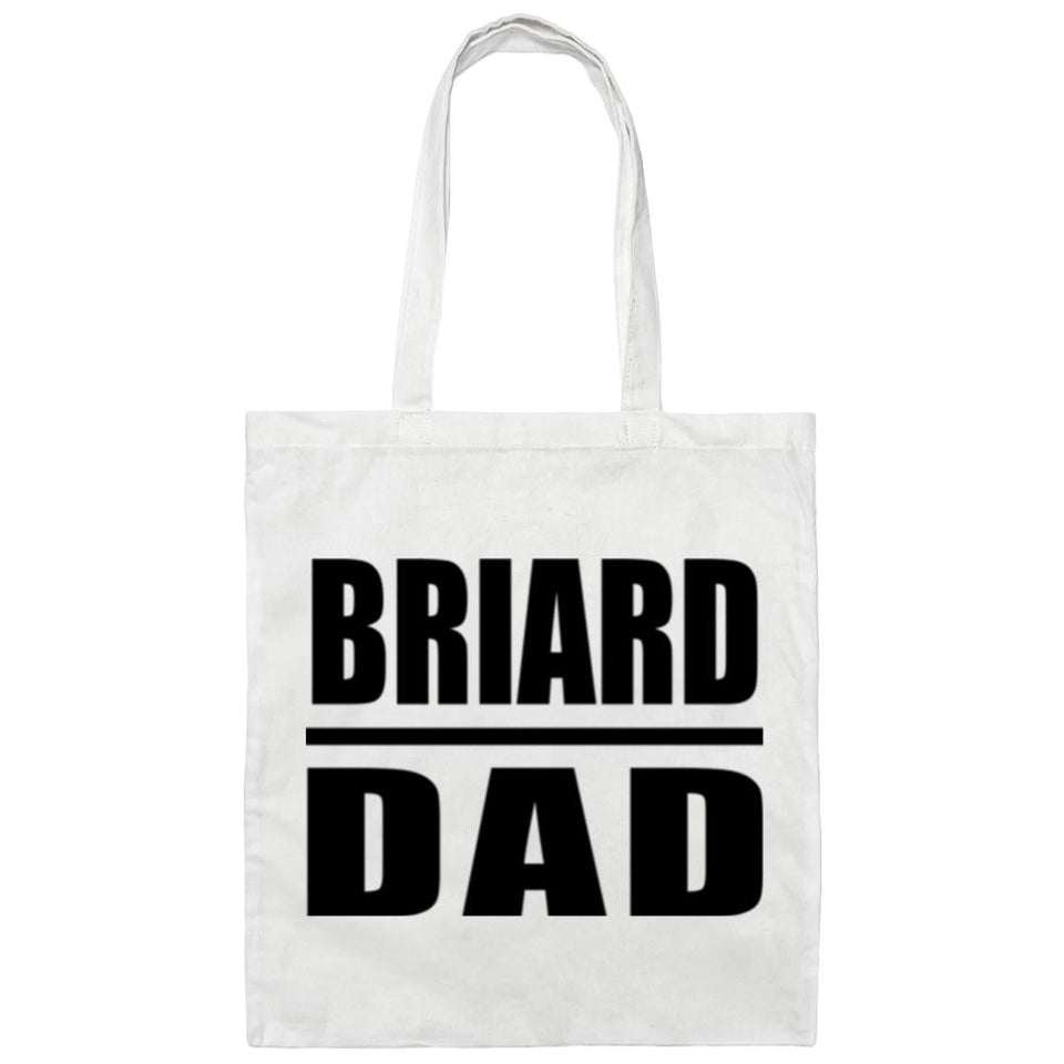 Briard Dad - Tote Bag White