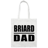 Briard Dad - Tote Bag White