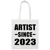 Artist Since 2023 - Tote Bag White