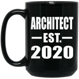 Architect Established EST. 2020 - 15oz Coffee Mug Black