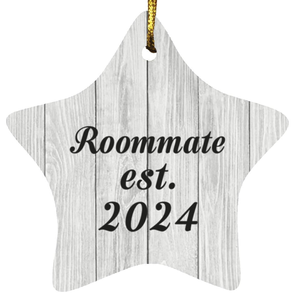 Roommate Established Est. 2024 - Star Ornament F
