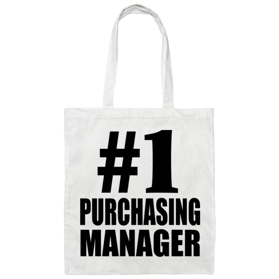 Number One #1 Purchasing Manager - Tote Bag White