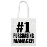 Number One #1 Purchasing Manager - Tote Bag White