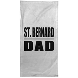 St. Bernard Dad - Hand Towel