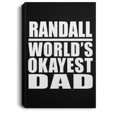 Randall World's Okayest Dad - Canvas Portrait