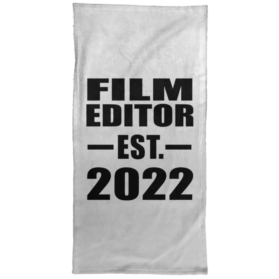 Film Editor Established EST. 2022 - Hand Towel