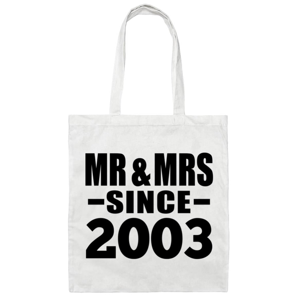 21st Anniversary Mr & Mrs Since 2003 - Tote Bag White